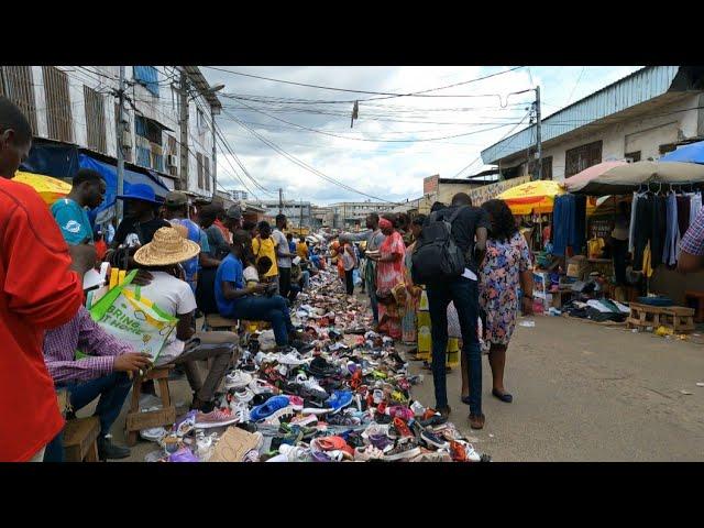 Central Market of Libreville - The busiest in GABON