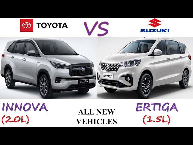 ALL NEW Toyota INNOVA Vs THE NEW Suzuki ERTIGA | Which one is better?