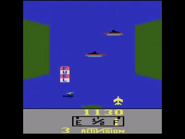 بازی هواپیما آتاری 2600 - atari river raid gameplay