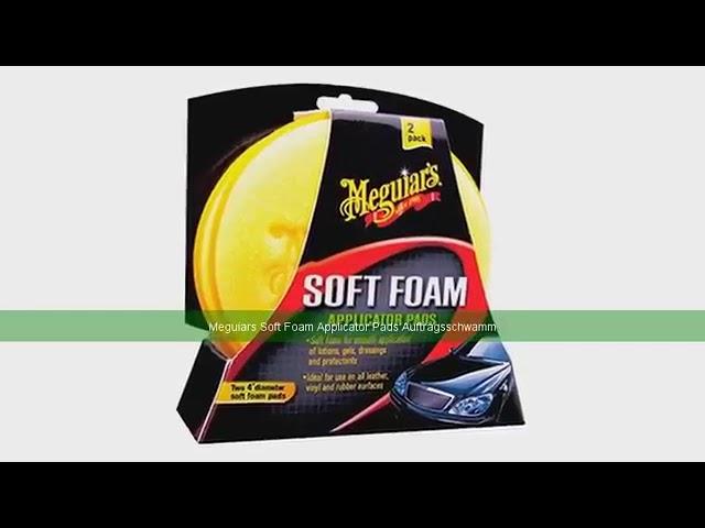 How to use Meguiar’s Foam Applicator Pad