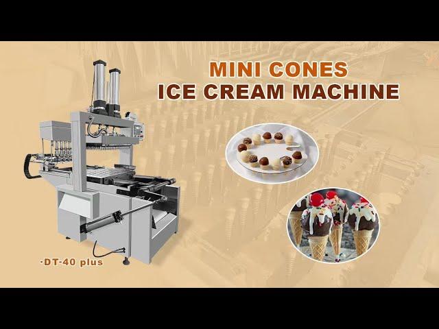 Wafer Ice Cream Cone Making Machine|Ice Cream Snow Cone Maker|Mini Ice Cream Cone|Mini Wafer Cup