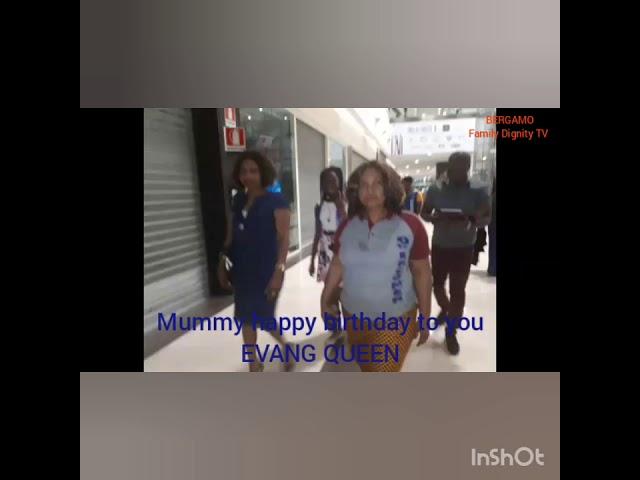 Happy birthday more years more grace  to  you  mummy  evang QUEEN