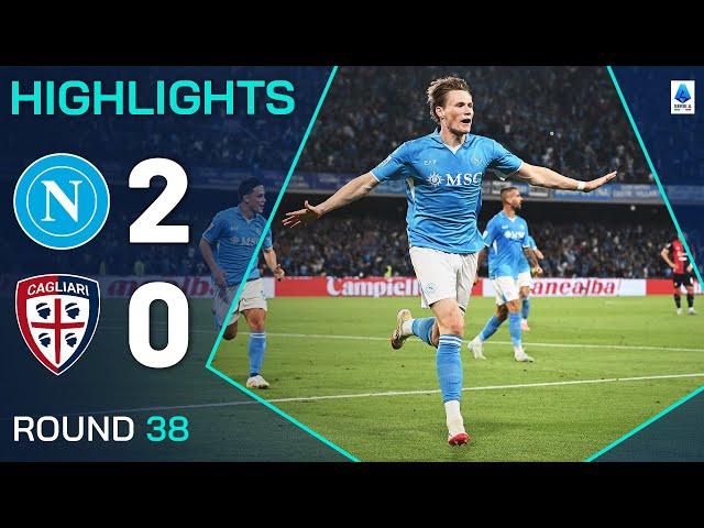 NAPOLI-CAGLIARI 2-0 | HIGHLIGHTS | Napoli Are Champions! | Serie A 2024/25