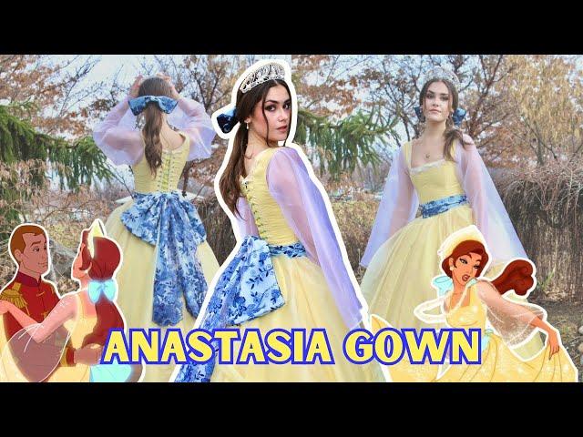 I Made Anastasia's "Once Upon a December" Ballgown!