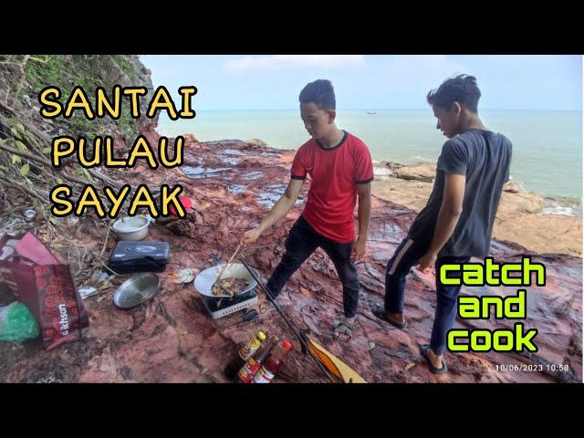 #EP882 Memancing dan Memasak di Pulau Sayak