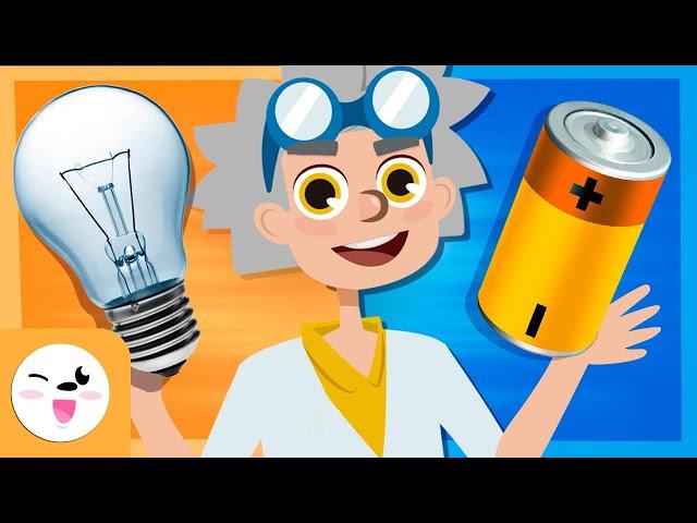 ELECTRICIDAD para niños  ¿Qué es la electricidad?  Tipos de electricidad  Recopilación