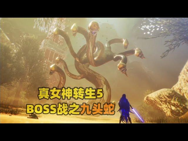 《真女神转生5》BOSS战之九头蛇【白河愁ACE直播实况】