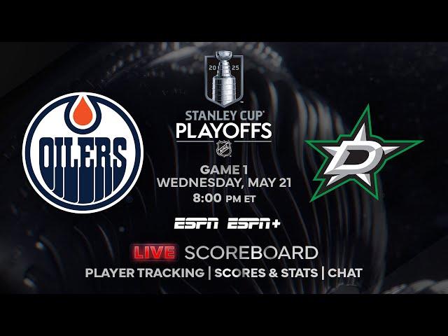 2025 NHL Conference Finals - Game 1: Dallas Stars vs. Edmonton Oilers
