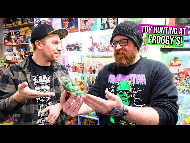 The Vintage Toy Stock & Toy Room Tour - The Collection of @FroggyFlips ! - Eddie Goes Ohio EP. 8