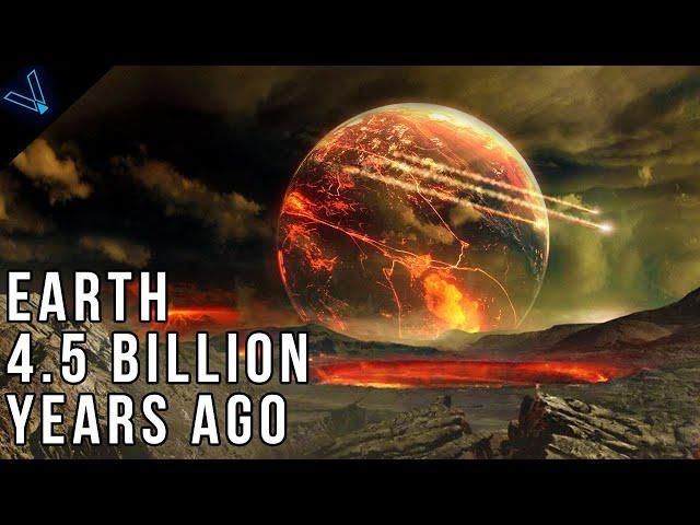 Take an Epic Journey Back in Time! Earth 4.5 Billion Years Ago (4K)