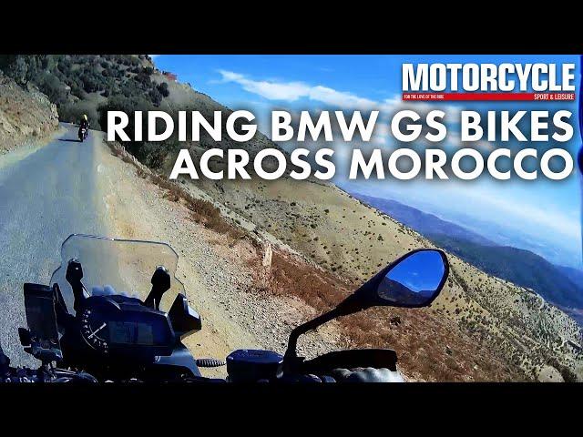 Riding BMW GS Bikes across Morocco