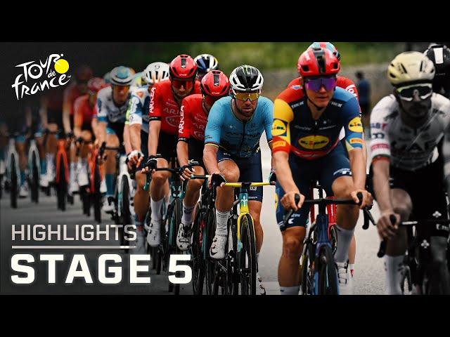 Tour de France 2024, Stage 5 | EXTENDED HIGHLIGHTS | 7/3/2024 | Cycling on NBC Sports