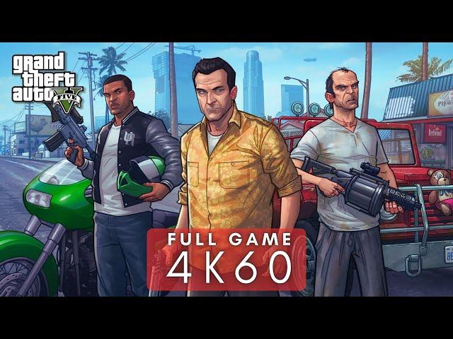 • Grand Theft Auto 5 • FULL GAME ⁴ᴷ⁶⁰ Walkthrough - No Commentary