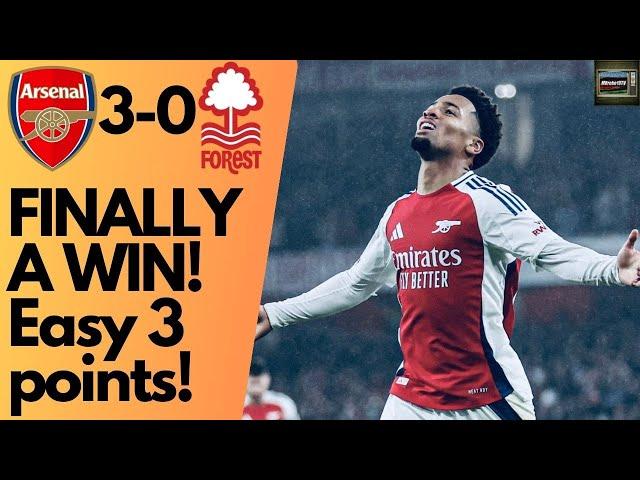 Arsenal 3-0 Forest | Comfortable win! Nwaneri scores! Jesus is DONE | Spurs destroy Man City