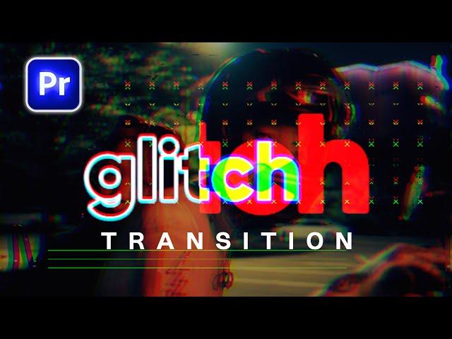 GLITCH Transition In Premiere Pro