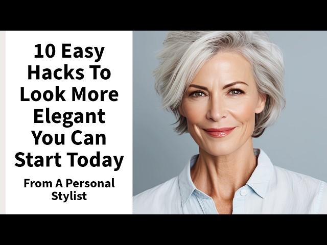 Simple Tips To Look More Elegant | 10 Styling Ideas For Women Over 50 From A Personal Stylist