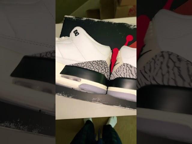 Who let’s these pass  Horrible Elephant Print on Jordan 3 Reimagined