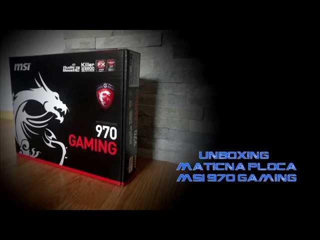 MSI 970GAMING Unboxing