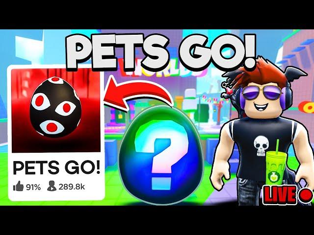 Pets GO is Finally here! The Best NEW ROBLOX GAME! LIVE!