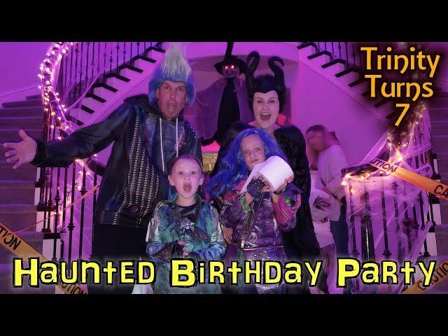 Trinity's 7th Birthday! Huge Halloween Party & Haunted House!!!
