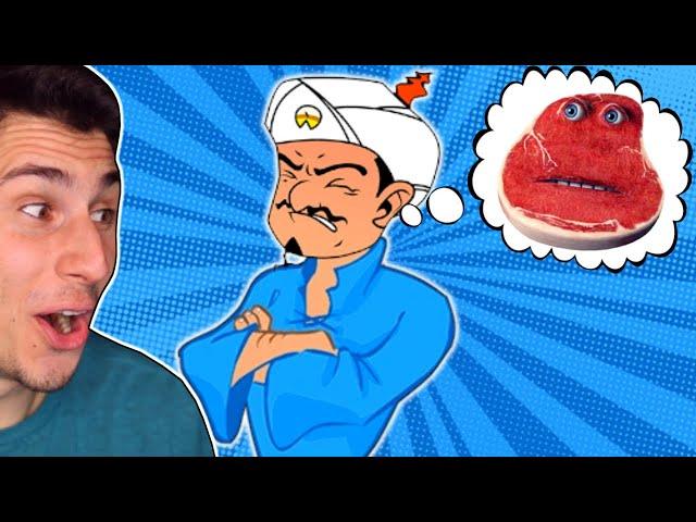 Can The Akinator Guess Charlie The Steak?!