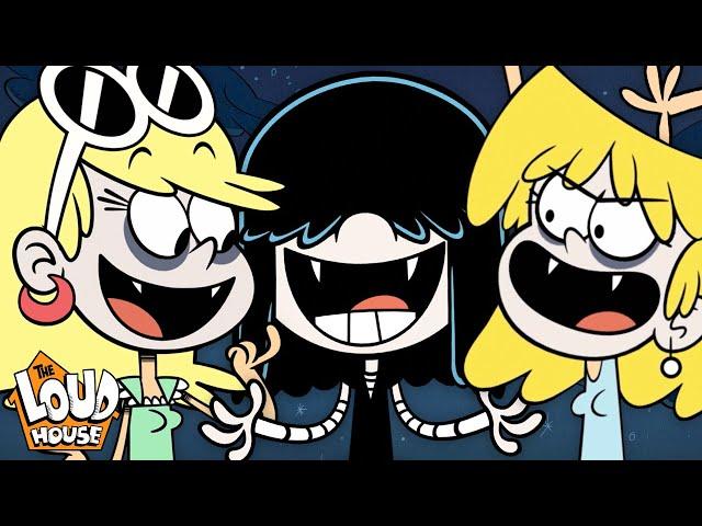 Lucy's Best Vampire Moments! w/ Lori & Leni | 15 Minute Compilation | The Loud House