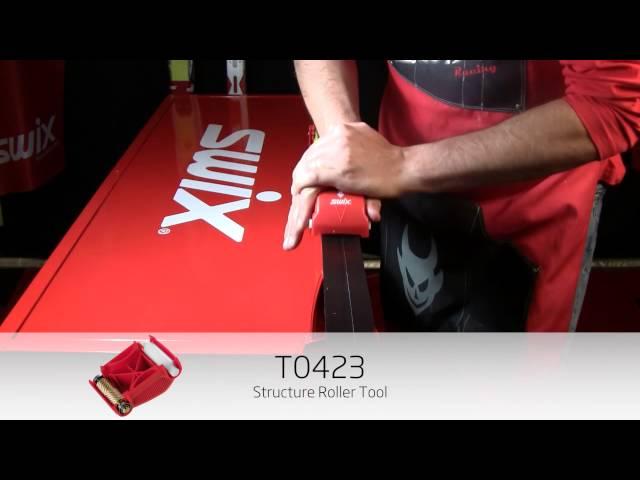 Swix How to Use The T0423 Structure Roller Tool