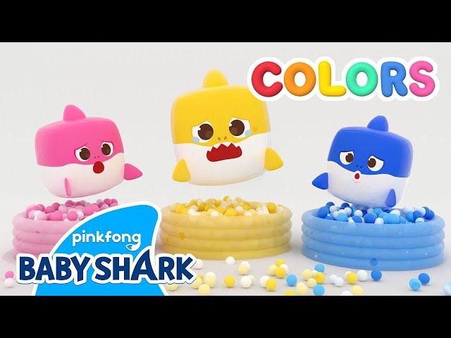 [NEW] Colorful Cube Sharks Doo Doo Doo | Baby Shark Toy Song | Baby Shark Official