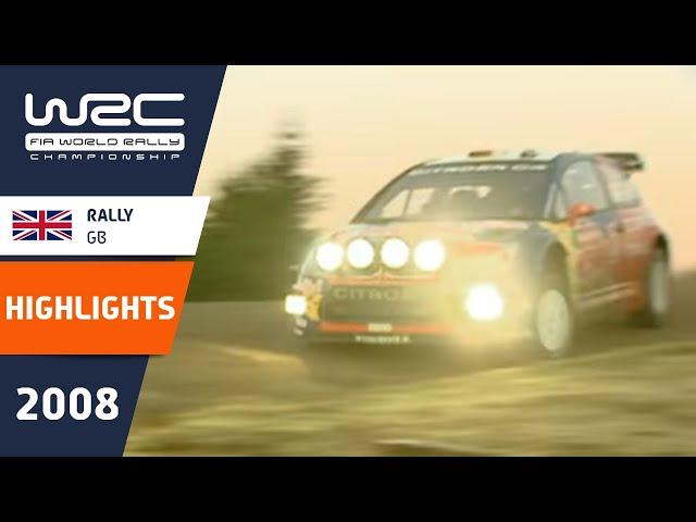 Rally GB 2008: WRC Highlights / Review / Results