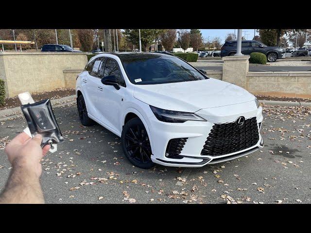 2024 Lexus RX500h F Sport: Start Up, Test Drive, Walkaround, POV and Review