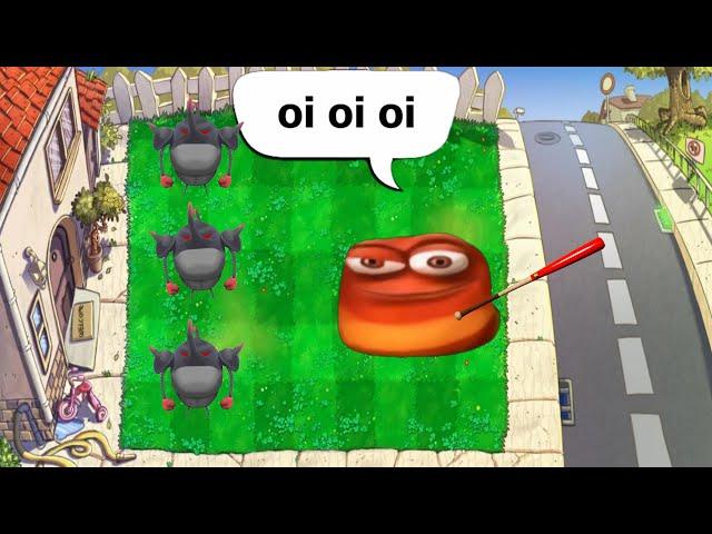 Larvas Oi Oi Oi Meme But it's Plants vs Zombies game