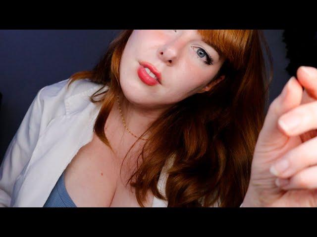 ASMR Pardon My Reach! (up close medical exam)