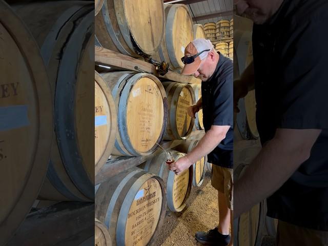 Straight from the barrel #bourbon #whiskey #texas #texasbourbon #hillcountry #garrisonbrothers