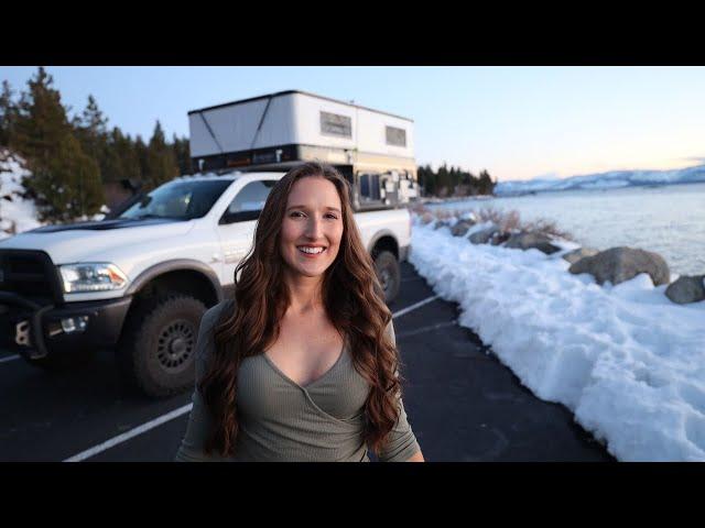 Full Time Van Life to Living in a Four Wheel Camper - Hawk Truck Camper Review Tour