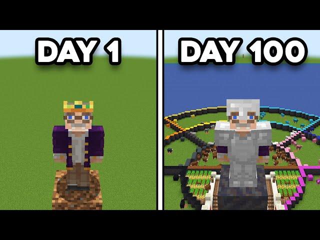 Surviving 100 Days on Just Dirt