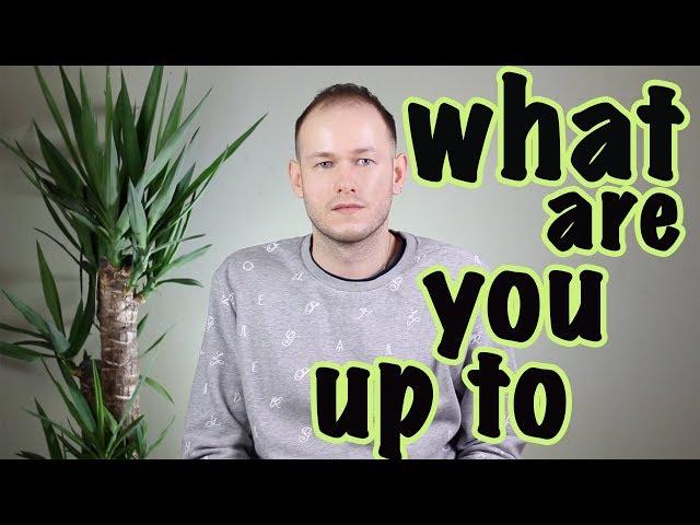 КАК ОТВЕЧАТЬ НА ‘WHAT ARE YOU UP TO’ в английском.