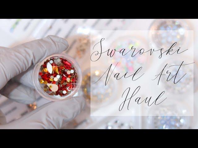 Swarovski Crystal Nail Art Haul | Bluestreak Crystals