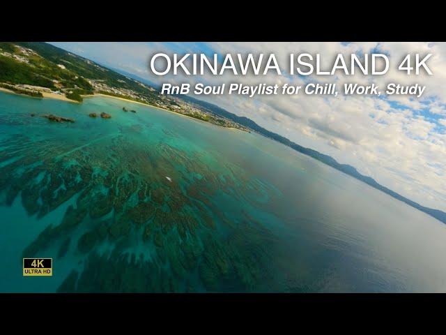 RnB Soul Playlist | Cinematic Okinawa Beach FPV Drone Footage [4K Ultra HD 60fps]