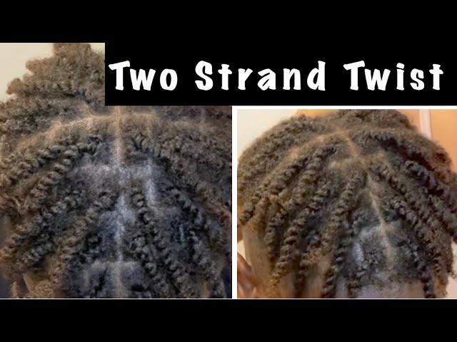 How To Two Strand Twist short hair |Starter Locs