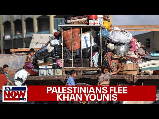 Israel-Hamas war: Israel orders Palestinians to flee Khan Younis | LiveNOW from FOX