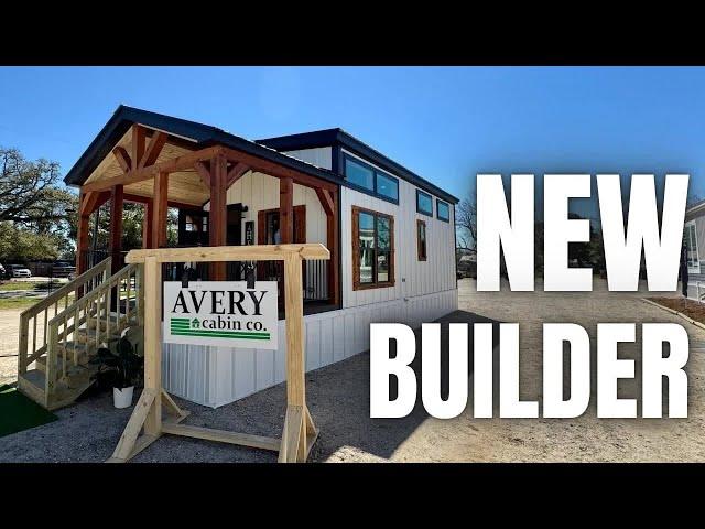 FIRST LOOK at a NEW & TALENTED cabin/tiny home builder! Prefab House Tour