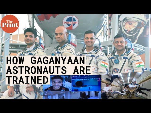 ISRO showcases the training of Gaganyaan astronauts