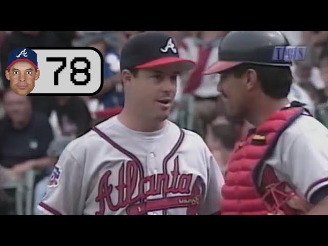 Every pitch from Greg Maddux's 78-pitch complete game (July 22, 1997)