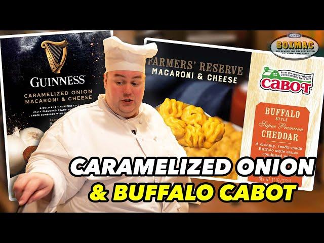 Buffalo, American, Caramelized Onion Guinness CABOT! | BoxMac 185