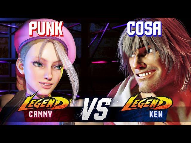 SF6 ▰ PUNK (Cammy) vs COSA (Ken) ▰ High Level Gameplay