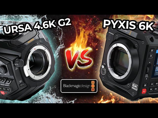 Blackmagic Pyxis VS URSA G2  (A Discussion)