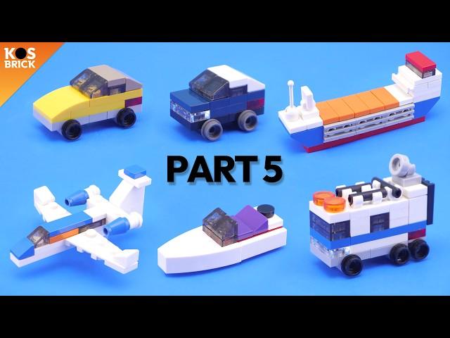 Lego City Mini Vehicles - Part 5 (Tutorial)