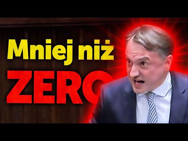 Ziobro. Mniej niż zero.Koniec jego partyjki Suwerennej Polski.Liderzy uciekają lub czekają na areszt