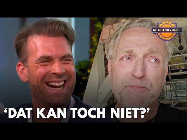 De Oranjezomer-tafel lacht om filmpje van Gordon: ‘Dat kan toch niet?’ | DE ORANJEZOMER