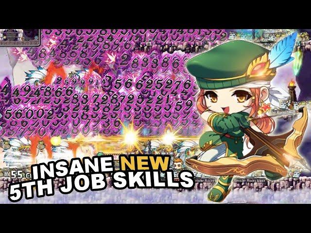 Remastered Marksmen is CRAZY!! | MapleStory Revamp Skill Showcase | 2022